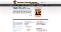 Desktop Screenshot of cpof.org